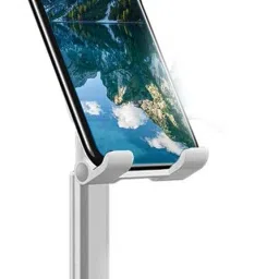 WHISTLE9 Best Phone Stand Phone Holder for Desk, Tablet Stand Compatible with Mobile Phone Single Gimbal for Mobile image 3