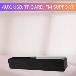 GUGGU Bluetooth (PORTABLE HOME THEATER SOUNDBAR) Crystal Clear Sound, 5H. PaytimeF407 20 W Bluetooth Soundbar-image-85