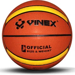 PRIMA Basketball – Laminated 14 Panel, Size- 7, Engineered Textured Leather Basketball - Size: 7-26