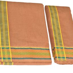 TUNI MANI 9x5 Panchakacham Dhoti Set Men Dhoti-image-27