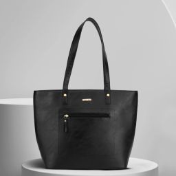 Women Black Shoulder Bag - Extra Spacious-image-69