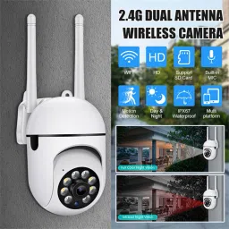 SIOVS Wi-Fi CCTV Camera Wireless Bulb Shape PTZ V380 Pro Indoor 360 Smart Security Camera-image-73