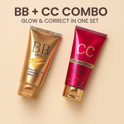 Flawless BB & CC Cream Combo – Long Wear & SPF 30 (30ml Each) Foundation-image-1