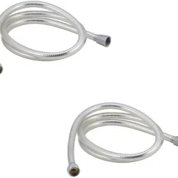 Flexible Shower Tube (PVC) 1.5 Mtr (Set of 2) Fixed Mount-picture-12
