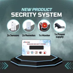 RAIVENS security system Wireless Sensor Security System image 3