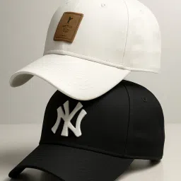 Solid, Self Design, Embroidered Sports/Regular Cap-image-25