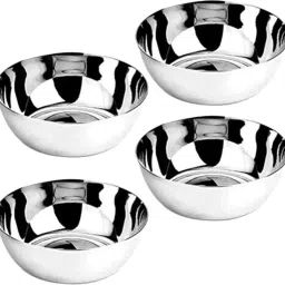 Stainless Steel Baby Toddler Bowls for Kids- Stainless Steel-42