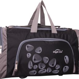 65 L Hand Duffel Bag - Branded Quality Light Weight Heavy Duty Travel - Black - Large Capacity-image-49