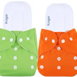 New Reusable Washable Cloth Diaper Reuse Nappy Baby Pants & Insert Da-47 - L-image-9