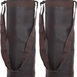 2 Pieces Leather Water Bottle Cover/Bag,2.5 Ltr (Brown)-picture-26