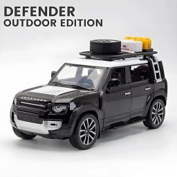 1:24 Land Rover Defender Alloy Diecast Metal Toy ,Off-Road Vehicles Model Toy-picture-11