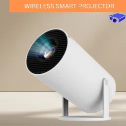 Guggu Mini HD Projector for Home 4KSupport With Built-in App Netflix/Prime/YouTubeH89 (4500 lm / 1 Speaker / Wireless / Remote Controller) Portable Projector-picture-13