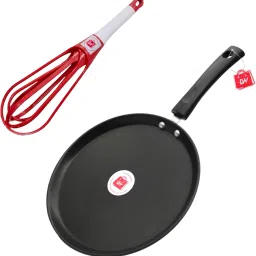 Superior Quality Nonstick Hand Blander Mixer & Tawa 24 cm diameter-picture-6
