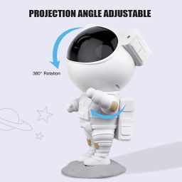 TECHGEAR Galaxy Light Projector, Space Buddy Projector Night Light Table Lamp image 2