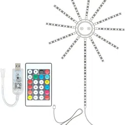 Budwill ™App Remote Control Firework Led Strip Light Firework Launch Effect Music Light Strip image 2