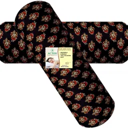 actos Microfibre Floral Bolster Pack of 2-picture-7
