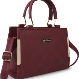Women Maroon Hand-held Bag-image-23