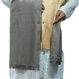 KASHMIR HANDLOOM Cashmere Solid Men Shawl-image-55