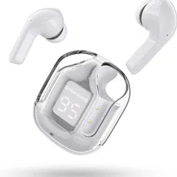 Shyrock T12 Earbuds Magnet Headset With Mic Bluetooth Gaming Headset (White, True) Smart Headphones-picture-14