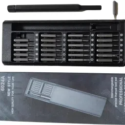 24 In 1 Screwdriver Set Multi Pocket Repair Tool Kit Standard Screwdriver Set-21