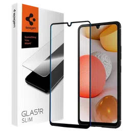 spigen GLAStR Slim Tempered Glass for Samsung Galaxy M42 5G, A42 5G (9H Tempered Glass)-picture-2
