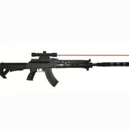 gun toy 90 cm long , laser light , cap , bullet Guns & Darts-image-40