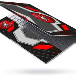 Flipkart SmartBuy Combo of Full Body Laptop Skin and Mouse Pad - Spiderman Web Emblem No Residue Removable Self Adhesive Vinyl Reusable Laptop Skin Compatible for 15.6 inch-image-89