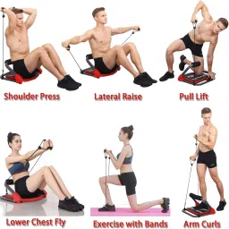 bhavyata enterprise Smart Ab Machine Multifunctional Lazy Abdominal Machine Ab Exerciser image 3