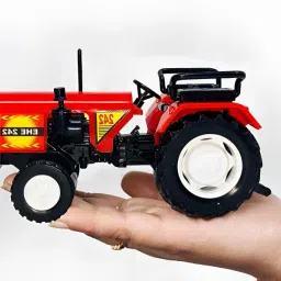 sabirat Farm Tractor for Kids, Realistic Body Graphics, Pull Back Action, No Sharp Edges image 4