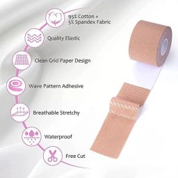 Multipurpose Tape for Women,Lifting Body Tape,Boob Tape for Breast Lift Nursing Breast Support Cushion-1