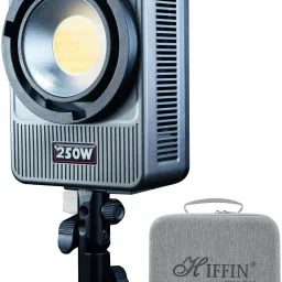 Hiffin HF-250 PRO Wonder Series 250W LED Studio Light | CCT 2700K-6500K | App Control 17800 lx Camera LED Light-39