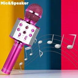 shamsa X1950 Wireless Portable Karaoke Mic for Singing Anywhere Microphone-picture-20