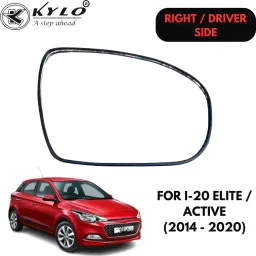 Manual Driver Side, Rear View Mirror For Hyundai i20 Elite-8