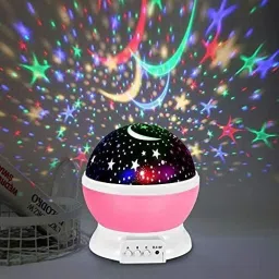 Sky Star Master Rotating 360 Degree Moon Night Light Lamp Projector with Colors Table Lamp-18