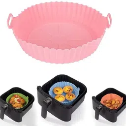 Pack of 1 Pink Heat-Resistant Air Fryer Mat Airfryer Tray-picture-17