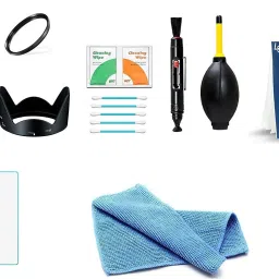 FND for D3500 combo offer ( hood, filter, tempered glass and cleaning kit)Lens Cleaner-image-11