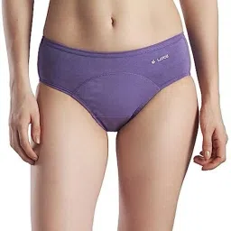 Period Panty for Women Leak Proof, Reusable Bamboo Cotton Panties for Low Flow Women Periods Purple Panty-image-54