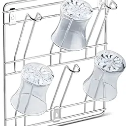 Wall Mounting Glass Stand/Water Glass Holder for Kitchen Stainless Steel Glass Holder-image-28