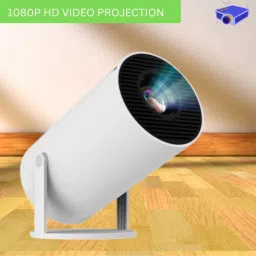 CLAIRBELL Mini HD Projector for Home 4KSupport With Built-in App Netflix/Prime/YouTubeZ307 (4500 lm / 1 Speaker / Wireless / Remote Controller) Portable Projector-18