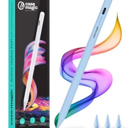 Case-Magic iPad Pencil Active Stylus Pen , Palm Rejection, for iPad 2018-2024, Pro, & more. Stylus-5