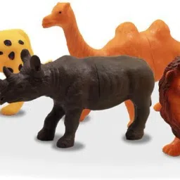 Happy Animal World Set of 4 Pcs, Big Size Realistic Wild Animals Figure For Kids-6