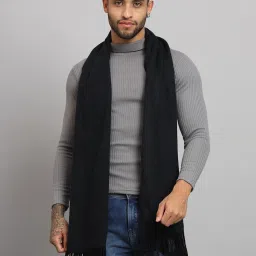 Ravaiyaa - Attitude Is Everything Self Design Men Muffler-image-78