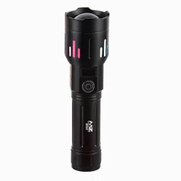 M988 METAL ZOOMABLE TORCH Super Bright 150W Light 5 Modes Flashlight Torch-24