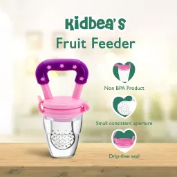 kidbea Silicone Food/Fruit Nibbler with Extra Mesh, Soft Pacifier Feeder image 4