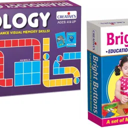 "Brainology" + "Bright Buttons" - (Combo Pack)-picture-25