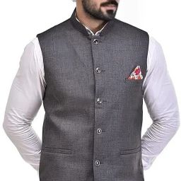 Solid Men Waistcoat-image-42