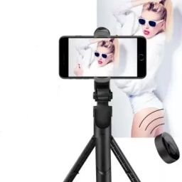 WHISTLE9 Selfie Stick | Extendable Selfie Stick with Tripod Stand and Detachable Wireless Bluetooth Remote, Ultra Compact Selfie Stick for Mobile Tripod 3 Axis Gimbal for Mobile image 3