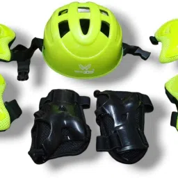 Skating Kit for Kids (3-7 Years) |Cycling Safety Kit|Knee, Elbow, Thigh Guard Cycling Kit-image-78