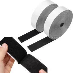 Self-Adhesive Hook and Loop Tape Roll, Sticky Back | Both Indoor and Outdoor Use Stick-on Velcro-image-57