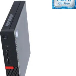 Hayyo ThinkCentre Tiny PC | Core i3 Processor [3MB Smart Cache, 3.70 GHz] | S/N: HYMKY MKY (8 GB RAM/1.05 GHz Intel® HD 530 Graphics/1024 GB Hard Disk/256 GB SSD Capacity/Windows 11 Pro) Mini Tower with MS Office-40
